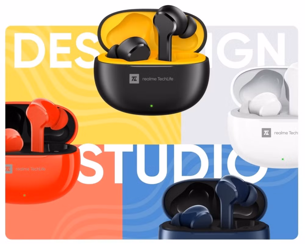 realme ra mat tai nghe moi voi gia chua den 500000 dong hinh 3