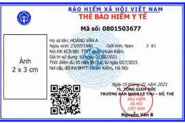 BHXH Việt Nam ban hành mẫu thẻ BHYT mới, sử dụng trên toàn quốc từ ngày 01/4/2021