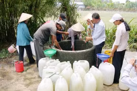 Không để đời sống, sức khỏe của người dân bị ảnh hưởng do thiếu nước sinh hoạt