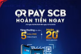 Tận hưởng "QR Pay - SCB hoàn tiền ngay" dành cho khách hàng