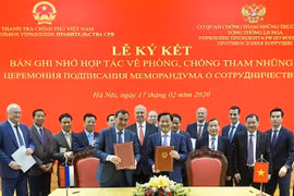 Việt Nam và Liên bang Nga hợp tác trong lĩnh vực phòng, chống tham nhũng
