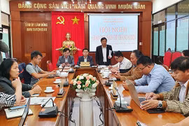 Lâm Đồng tổ chức Hội nghị giao ban báo chí định kỳ tháng 6