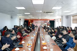 Cơ quan Trung ương Hội Nhà báo Việt Nam gặp mặt đầu xuân Canh Tý 2020