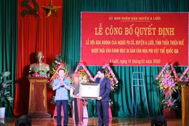 Huế: Lễ hội ADa Koonh của người Pa Cô, huyện A Lưới Di sản văn hóa phi vật thể quốc gia