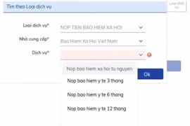 Bảo hiểm Xã hội Việt Nam phối hợp cùng ngân hàng BIDV triển khai nộp tiền trực tuyến