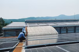Hòa lưới thành công dự án điện mặt trời áp mái nhà lớn nhất Thừa Thiên Huế