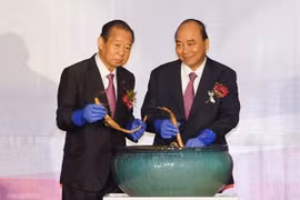 Thủ tướng và Tổng thư ký Đảng Dân chủ Tự do Nhật Bản dự giao lưu văn hóa Việt Nam - Nhật Bản