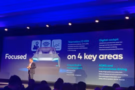 Qualcomm giới thiệu nền tảng Snapdragon Ride dành cho xe tự hành
