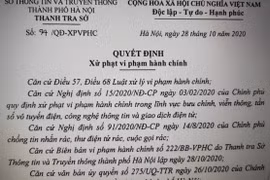 Hà Nội xử phạt tin nhắn rác quảng cáo dịch vụ bất động sản, bảo hiểm