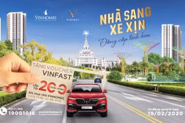 Mua nhà Vinhomes, tặng voucher mua xe VinFast
