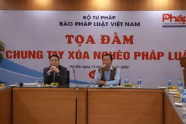 Báo Pháp luật Việt Nam tổ chức tọa đàm Chung tay xóa nghèo pháp luật