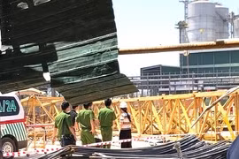 Sập công trình nhà xưởng làm 6 người thương vong