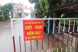 Hưng Yên: Thực hiện phòng chống dịch COVID-19, hàng chục chốt kiểm soát được thành lập