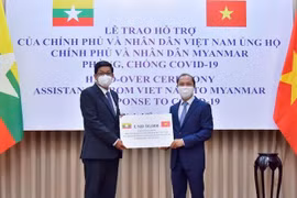 Việt Nam tặng Myanmar 50.000 USD phòng, chống dịch COVID-19