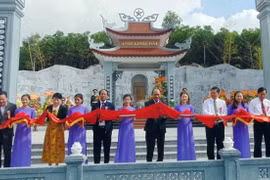 Thủ tướng dự lễ khánh thành Đền tưởng niệm liệt sĩ Núi Quế, tỉnh Quảng Nam