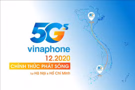 Chính thức phát sóng VinaPhone 5G tại Hà Nội và TP. Hồ Chí Minh vào tháng 12/2020