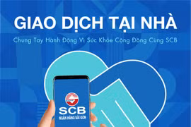 SCB tăng cường giao dịch trực tuyến để ngừa virus Corona