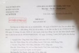 Hưng Yên: Bản án đã "tâm phục khẩu phục"!