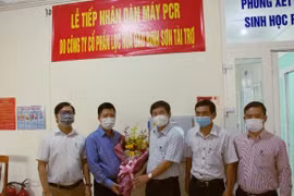 BSR bàn giao hệ thống máy xét nghiệm SARS-CoV-2
