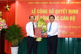 PGS.TS Lưu Văn An được trao Quyền Giám đốc Học viện Báo chí và Tuyên truyền