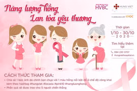 Cuộc thi ảnh: Năng lượng hồng – Lan tỏa yêu thương