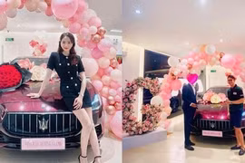Trầm trồ những món quà khủng nổi tiếng showbiz Việt