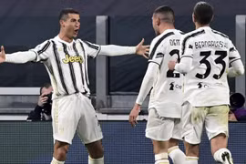 Juventus thắng 2-0 Cagliari ở vòng 8 Serie A 2020/21