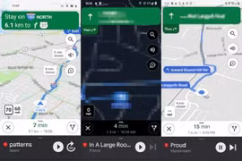 Google Maps cho ra phiên bản giao diện chỉ đường tương tự Android Auto