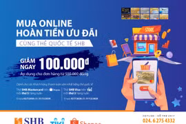 Cùng SHB mua sắm thả ga trên Shopee, Tiki và hoàn tiền ưu đãi