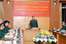 Đại tướng Ngô Xuân Lịch ghi nhận, biểu dương những nỗ lực của Tổng cục Hậu cần và Tổng cục Kỹ thuật