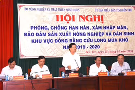 Xâm nhập mặn ở Đồng bằng sông Cửu Long xuất hiện sớm và gay gắt hơn