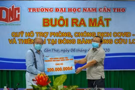Đại học Nam Cần Thơ ra mắt Quỹ hỗ trợ phòng, chống dịch Covid-19 và thiên tai ĐBSCL