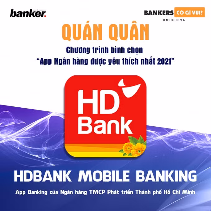 hdbank mobile banking duoc binh chon la app ngan hang duoc yeu thich nhat 2021 hinh 2