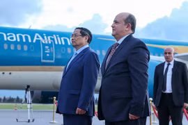 Thủ tướng Chính phủ Phạm Minh Chính và Phu nhân bắt đầu thăm chính thức Algeria