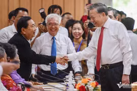 Phát biểu của Tổng Bí thư Tô Lâm tại buổi gặp mặt lão thành Cách mạng, người có công nhân kỷ niệm 50 năm Ngày giải phóng miền Nam, thống nhất đất nước