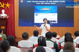 Quảng Ngãi: Tăng cường kỹ năng số và truyền thông chính sách cho cán bộ tỉnh