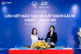 VinDT – Trường trung cấp Ngọc Hà liên kết đào tạo lái xe bằng xe điện, nâng cao trải nghiệm cho học viên tại Hà Nội