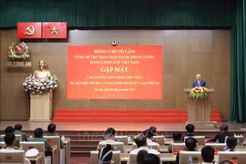 Tổng Bí thư gặp mặt điển hình tiên tiến dự Đại hội thi đua 'Vì An ninh Tổ quốc' lần thứ 9