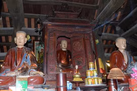 Bộ tượng Tam tổ Trúc Lâm chùa Vĩnh Nghiêm là bảo vật quốc gia
