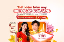 Cơ hội trúng 1 tỷ đồng và nhiều ưu đãi khác khi tham gia “Tiết kiệm hôm nay – Rinh ngay quà tặng” tại Agribank