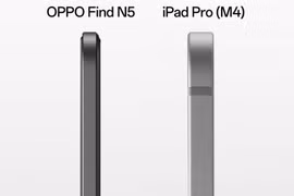 Oppo Find N5: Đối thủ đáng gờm của iPad Pro với thiết kế gập ấn tượng