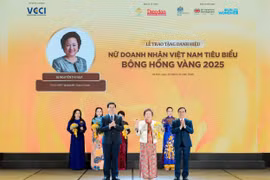 Chủ tịch Tập đoàn BRG lần thứ 6 được vinh danh TOP 10 “Nữ Doanh nhân Việt Nam tiêu biểu - Bông hồng Vàng 2025”