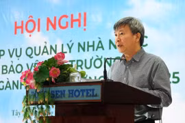 Trang bị kiến thức mới về Luật Bảo vệ môi trường cho cán bộ, công chức