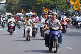 Khoảng 70% số vụ tai nạn giao thông có liên quan đến xe máy