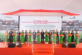 Vietcombank khánh thành 02 công trình, dự án chào mừng Đại hội đại biểu toàn quốc lần thứ XIV của Đảng