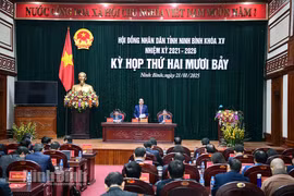 HĐND tỉnh Ninh Bình khóa XV thông qua 6 dự thảo nghị quyết quan trọng tại Kỳ họp thứ 27