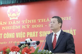 Thủ tướng Chính phủ phê chuẩn kết quả bầu chức vụ Chủ tịch UBND tỉnh Thái Bình
