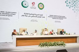 Qatar cáo buộc Israel phá hoại hòa đàm Gaza tại cuộc họp khẩn của khối Ả Rập