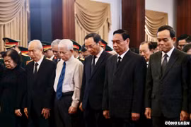 Lễ truy điệu nguyên Chủ tịch nước Trần Đức Lương tại TP HCM