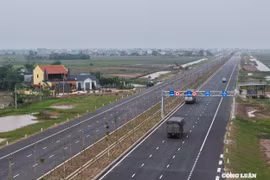 Sẵn sàng khai thác tuyến đường Nam Định - Lạc Quần - Đường bộ ven biển